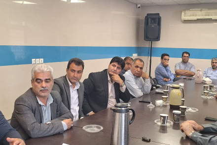 مراسم افتتاح ساختمان انجمن خیرین سلامت در بیمارستان فاطمیه بادرود