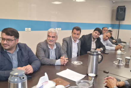 مراسم افتتاح ساختمان انجمن خیرین سلامت در بیمارستان فاطمیه بادرود