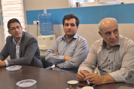 مراسم افتتاح ساختمان انجمن خیرین سلامت در بیمارستان فاطمیه بادرود