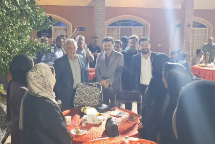 آیین تجلیل از پرستاران بیمارستان فاطمیه بادرود در سرای دکتر حسنعلی محققی برگزار شد.